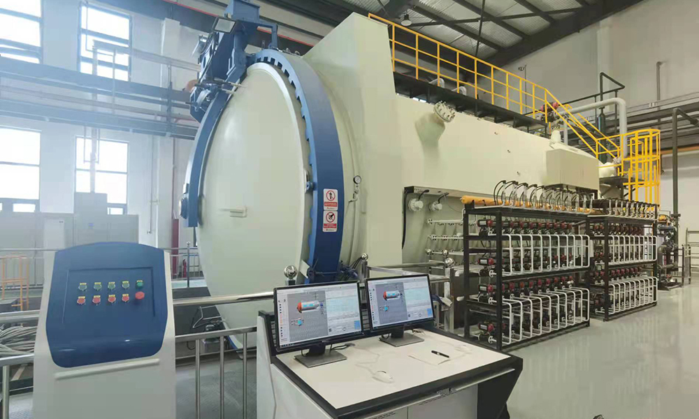 中國兵器非金屬材料研究所 φ4500x8000mm 450℃ 2